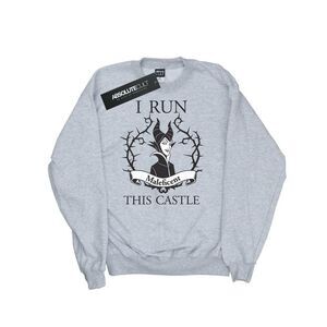 Maleficent Girls I Run This Castle Cotton Sweatshirt / Sports Grey